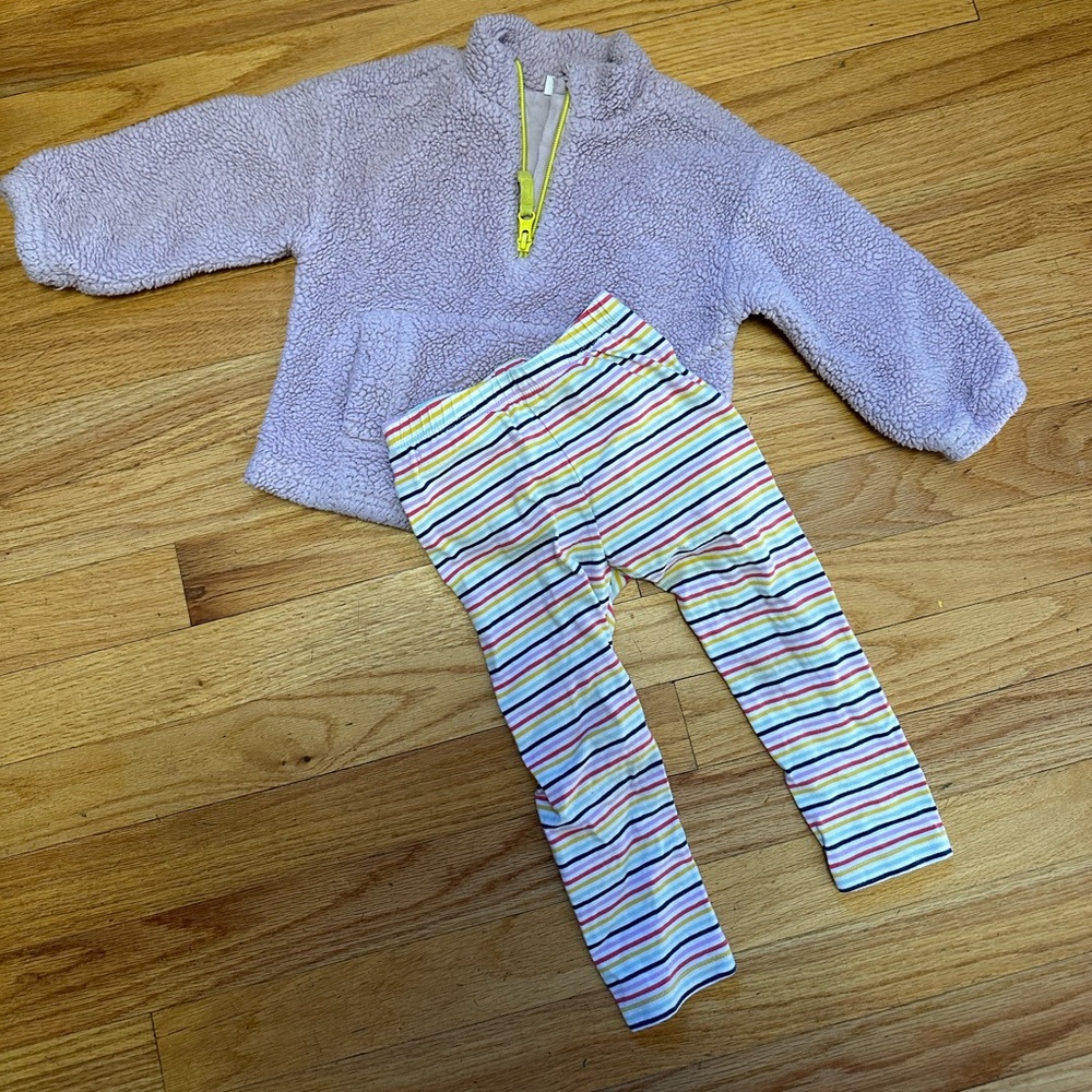 GAP Fleece and leggings Set